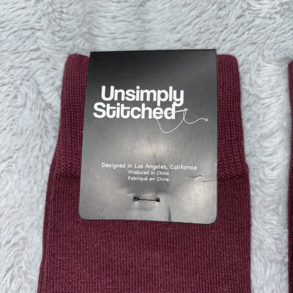 Unsimply Stitched made them cotton